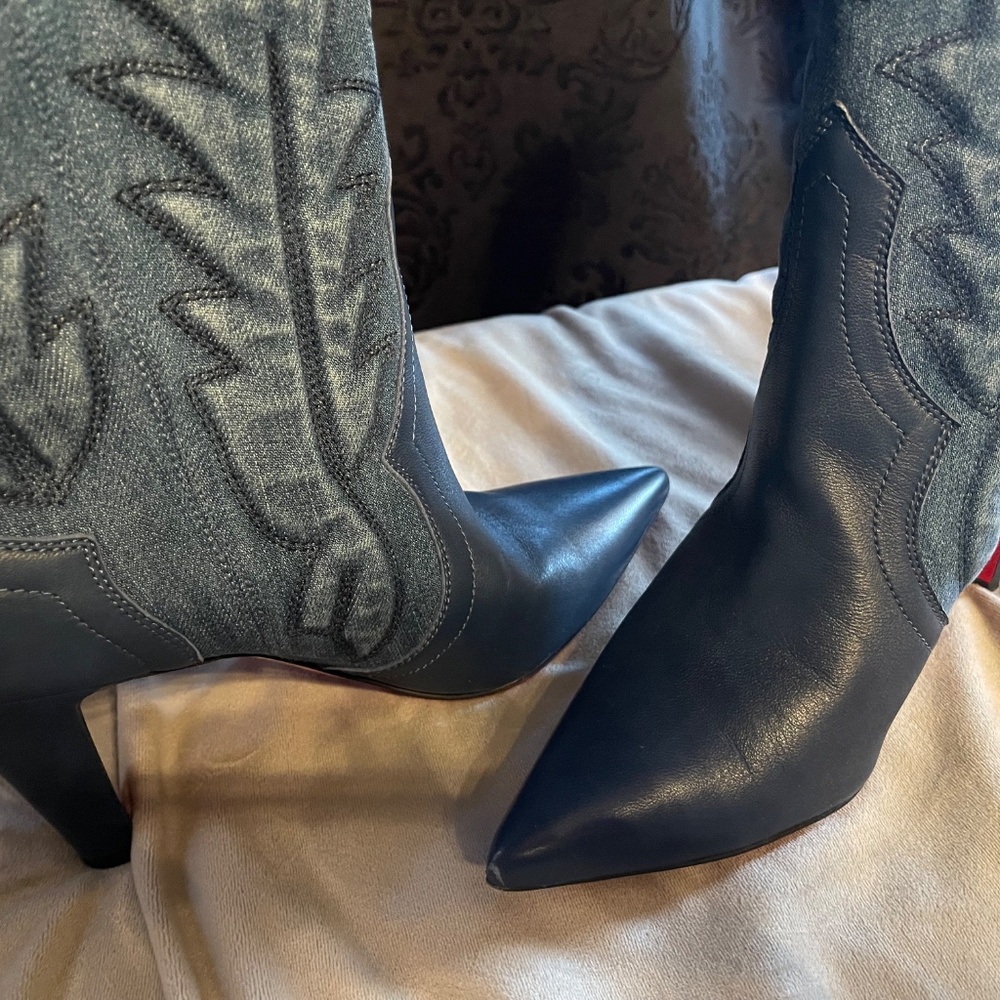 Christian LouBoutin Western Boots - Picture 2 of 5